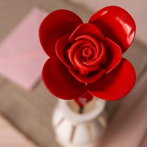 Brickcraft Bricktanicals Long Stem Rose Building Kit